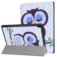 ลาย Owl Napping on Branch