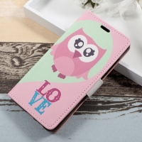 ลาย LOVE Pattern and Pink Owl