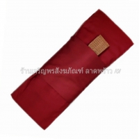 ผ้าไตรครบชุด (ไตรครอง) เนื้อผ้าโทเร สีแก่นพม่า-ป่านอินเดีย เกรด A ขนาด 1.80 เมตร