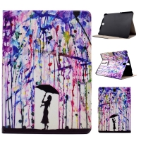 ลาย Watercolor Rain and Girl