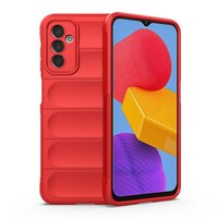 เคส Samsung Galaxy A04s #เคสฝาหลังกันกระแทก ซิลิโคนนิ่ม TPU นิ่ม กันกระแทก กันรอยขีดข่วน Red