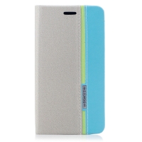 เคส ZenFone 4 Max Pro ZC554KL #เคสแบบฝาพับหนัง PU สีเทา
