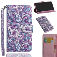เคส Huawei Mate 20 Pro #เคสฝาพับแบบกระเป๋าสตางค์ Pattern Printing Wallet Stand ลาย Paisley Flower