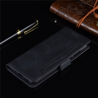 Case Huawei Y7p #เคสฝาพับหนัง PU มีที่เสียบการ์ดหลายช่อง Multiple Card Slots PU Leather Cover สีดำ