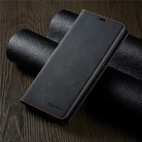 เคส Samsung Galaxy A04s#เคสฝาพับแบบกระเป๋าสตางค์ FORWENW Leather Wallet Case สีดำ