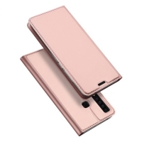 Case Samsung Galaxy A9 (2018) #เคสฝาพับ DUX DUCIS Skin Pro Series คุณภาพดี สีโรสโกลด์