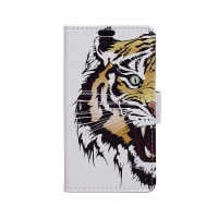 Wallet Stand Leather Skin Case Cover for Huawei P9 - Fierce Tige