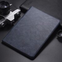 เคส Huawei MatePad T8 8.0 #เคสฝาพับหนัง PU+TPU พับตั้งได้ PU Leather Protection Case with Stand สีน้ำเงิน