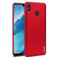 Case Honor 8X #เคสฝาหลังพลาสติกแข็ง IMAK Jazz Skin Feel Hard Shell + ฟิล์มป้องกันหน้าจอ สีแดง