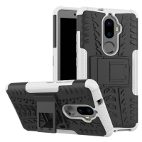 Case Lenovo K8 Plus #เคสฝาหลังไฮบริด สีขาว