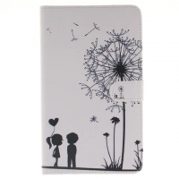 เคส Samsung Tab A 7.0 T280 T285 #เคสฝาพับแบบกระเป๋าสตางค์พิมพ์ลายสวยงามทันสมัย สินค้าดีราคาเบาๆ ลาย Dandelion and Lovers