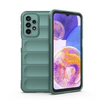 เคส Samsung Galaxy A13 4G #เคสกันกระแทก ซิลิโคนนิ่ม TPU นิ่ม กันกระแทก กันรอยขีดข่วน Dark Green