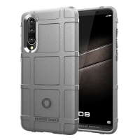 Case Huawei Y9s #เคสฝาหลัง Rugged Shield Series Soft Silicone Shock Absorption Matte กันกระแทก สีเทา
