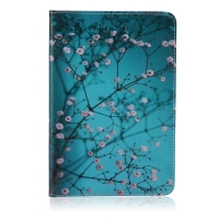 Case Samsung Galaxy Tab S2 9.7 T810 T815 #เคสฝาพับหนัง PU พิมพ์ลายน่ารักสีสันสดใส ลาย Tree with Flowers