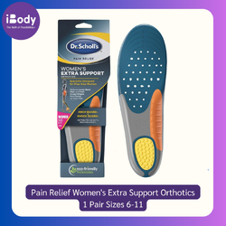 Dr. Scholl's® Pain Relief Women's Extra Support Orthotics 1 Pair Sizes 6-11 แผ่นรอง พื้นรองเท้า กระจายน้ำหนัก