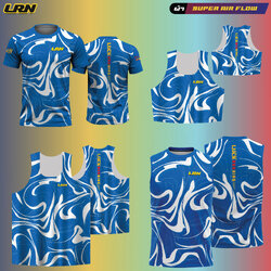 เสื้อวิ่งพิมพ์ลาย LRN เนื้อผ้า Super Air Flow (SF03-01)