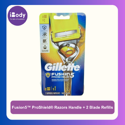 Gillette® Fusion5™ ProShield® Razors Handle + 2 Blade Refills ชุดมีดโกน ยิลเลตต์ ด้าม + 2ใบมีด