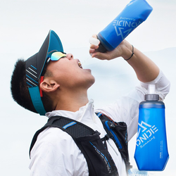 ขวดน้ำแบบนิ่ม เก็บความเย็นได้ พับเก็บได้ ขนาด 420ml สำหรับวิ่งมาราธอน วิ่งเทรล AONIJIE (L16)