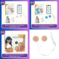 Bebon® Baby Tunes Belly Bump Speakers, No.19232013 หูฟัง เล่นเพลง เสียง และเสียงพูด ให้ทารกในครรภ์