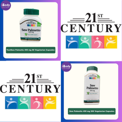 21st Century® Saw Palmetto 450 mg สารสกัดซอว์ปาลเมตโต้
