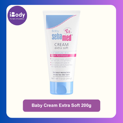 (Pre Order) Sebamed® Baby Cream Extra Soft 200g ซีบาเมด ครีมดูแลและปกป้องผิวชนิดเข้มข้น สำหรับผิวทารกที่บอบบาง pH 5.5 ผ่านการทดสอบทางผิวหนังและคลีนิค