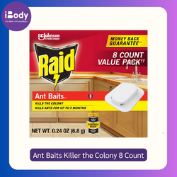 Raid® Ant Baits Kill the Colony 8 Count ผลิตภัณฑ์กำจัดมด ไล่มด สำหรับใช้ในครัวเรือน