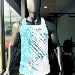 เสื้อวิ่งแขนสั้น แขนกุด เสื้อกล้าม (ชญ) ผ้า AirFlow ของแท้ มีรูระบายอากาศทั้งตัว น้ำหนักเบา ใส่สบายและไม่อมเหงื่อ (S15)