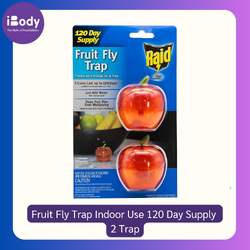 Raid® Fruit Fly Trap Indoor Use 120 Day Supply 2 Trap กับดัก แมลงวัน
