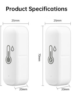 ชุด Temp/Humidity sensor ผ่าน App Tuya
