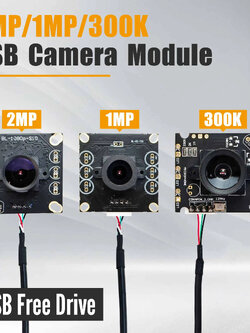 กล้องตรวจจับAI USB Drive-Free AI Vision Camera Module Wide Angle Mini Board Pixel Accessories