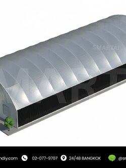 โรงเรือนปลูกพืช พร้อมระบบ พร้อมระบบสมาร์ทฟาร์ม