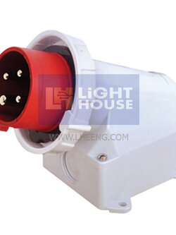 DKN-5141 "DAKO PLUG" ปลั๊กตัวผู้ติดลอยกันน้ำ 3P+E 16A 400V 6H IP67