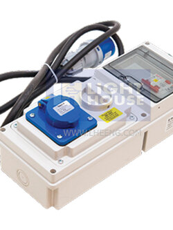 B06MA01-4 "DAKO PLUG" กล่องปลั๊กกระจายไฟ 2P+N 16A 230V IP44 230V