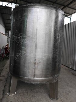 ถังกรองสแตนเลส60นิ้วสูง150หนา4mm