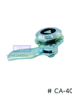 กุญแจกลมเงินสามเหลี่ยม CA-406 F กุญแจตู้ เหล็ก ตู้ MDB ตู้สวิทซ์บอร์ด