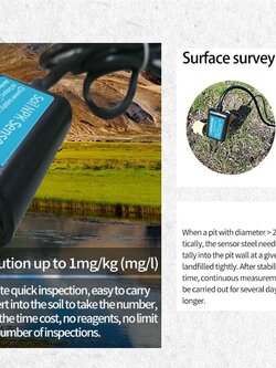 NPK sensor MODBUS RTU485