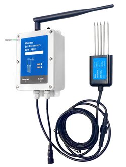 7 in 1 NPK soil wireless sensor 4G เซ็นเซอร์วัดค่าในดินแบบ 7 ใน 1 ชุด (ต้องซื้อใส่ซิมการ์ด)