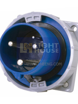 HTN-6331 "DAKO PLUG" ปลั๊กตัวผู้ฝังกันน้ำ 2P+E 63A 230-250V IP67