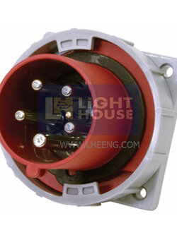 HTN-6351 "DAKO PLUG" ปลั๊กตัวผู้ฝังกันน้ำ 3P+N+E 63A 400V IP67