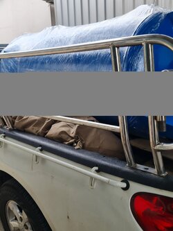 ถังกรองเหล็ก24นิ้ว60cmสูง150cmหนา4.5mm