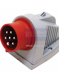 HTB517 "DAKO PLUG" ปลั๊กตัวผู้ติดลอย 7 ขา 6P+E (7Pole) 16A 400V IP44 6H