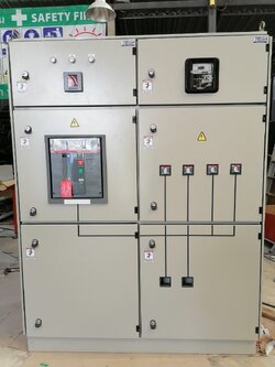ตู้ ACB 1000AT/1250AF 66kA Protection ,UV ,SurgeProtection ,Grund Fault ,time Relay ,phase Protection ABB