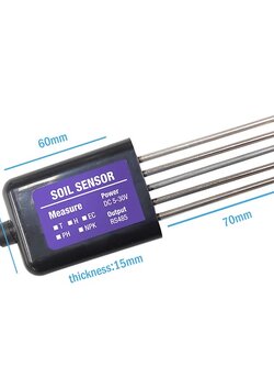 RS485เซ็นเซอร์วัดดิน Soil Moisture TH