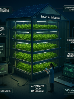 รับออกแบบผังฟาร์มโรงเรือนปลูกพืช แบบ Vertical Farm+ Automation Farm / friendly evironment