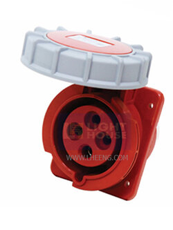 HTN4241-3 "DAKO PLUG" ปลั๊กและเต้ารับสำหรับตู้เย็น 3P+E 32A 400V IP67 3H