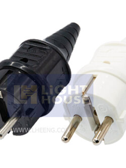DKN-012B "DAKO PLUG" ปลั๊กตัวผู้เยอรมัน (2P+E) 16A 230V IP44