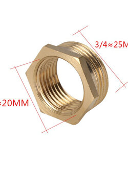 ข้อต่อท่อทองเหลือง 1/8 นิ้ว 1/4 นิ้ว 3/8 นิ้ว 1/2 นิ้ว 3/4 นิ้ว ตัวผู้เป็นตัวเมีย