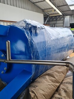 ถังกรองเหล็ก48นิ้ว (120cm. x 150cm. x 4.5 mm.)