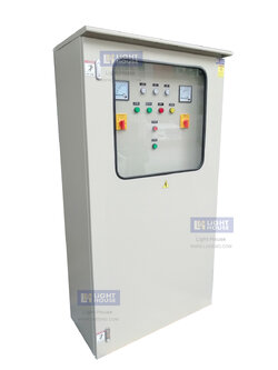 ตู้สตาร์ทมอเตอร์ สตาร์เดลต้า 90 kW 110-125 แรงม้า 3 เฟส (MCC-YD-110-FS) Star-Delta 110 HP 3P