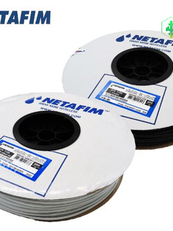 สายน้ำหยด Netafim สายไมโคร SPE เนต้าฟิม 5x3 200 mm (สีเทา/สีดำ)